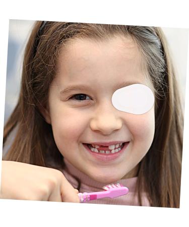 minkissy 18 Pairs Eye Patch Blindfolds for Adults Kids Eye Mask Self-Adhesive Eye Pads Light Blocking Eye Cover Eye Mask for Kids Body Child White Dressing Aldult Non-Woven Fabric - Buy Online on GoSupps.com