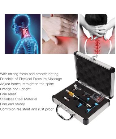 Professional Chiropractic Tool - 10 Gears Adjustable Manual Vertebral Body Massager | Gold | Enhance Massage & Correction - Buy Online on GoSupps.com