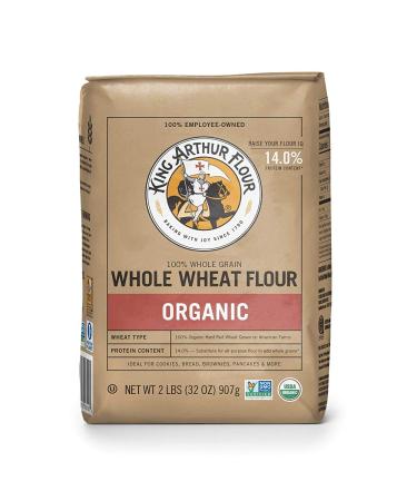 King Arthur Whole Wheat Flour - Case of 12 - 2 32 Ounces