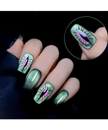 Create Fashionable And Eye Catching Nails With Eye Gel 8ml Nails Art DIY Decoration For Women Nail Art Decoration Kit Multi-Color