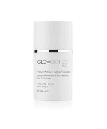 Glowbiotics Probiotic Firming Lotion | Lightweight Anti-Aging Moisturizer with Hyaluronic Acid & Vitamin B3 for Dry Skin | 1.7 Fl Oz - Buy Online on GoSupps.com
