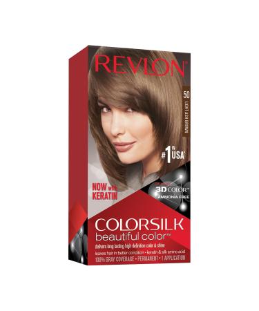 Colorsilk By Revlon Haircolor: Light Ash Brown 1ea