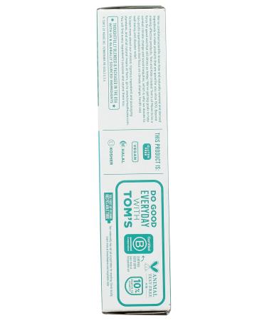 Toms of Maine Botanically Bright Peppermint Toothpaste - 4 OZ | Natural Oral Care | International Shipping Available - Buy Online on GoSupps.com