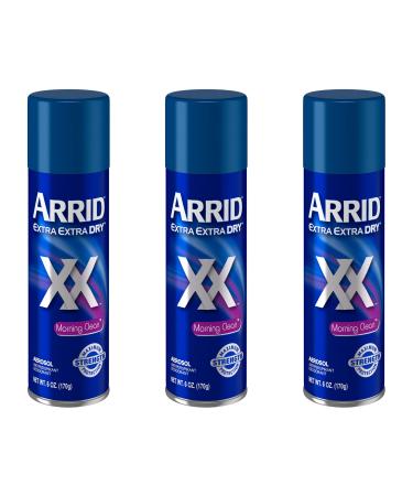 Arrid XX Aerosol Spray Antiperspirant & Deodorant  Morning Clean - 6 oz - 3 pk