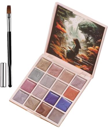  G n rique Solid Gel Polish Cream Gel Palette 22.4g Cat s Eye Manicure Art Magnetic Glitter Finish Authentic Long-Lasting Shine for Girls Summer Looks & Valentine s Day Nails - Buy Online on GoSupps.com