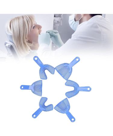 6 Pieces Dental Tablets for Toothprints - Autoclavable Metal Dental Tools Spoon-Shaped Toothholder for Impression Materials - Buy Online on GoSupps.com