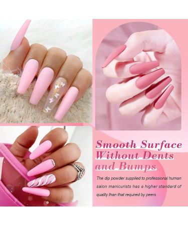 Cooserry Dip Powder Nail Kit Starter - 17pc Dipping System Set - 8 Colors - DIY Manicure for Beginners - Buy Online on GoSupps.com