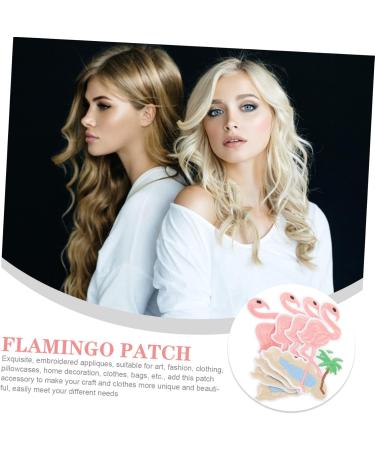 COHEALI 40 Pcs Flamingo Patch Hats Flamingo Embroidered Sew on Patch Flamingo Clothes Patches Bags Backpack - Buy Online on GoSupps.com