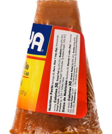 Goya Foods Panela Brown Sugar Cane 8 Ounce (Pack of 25) - Authentic Latin Sweetener for Cooking and Baking - Buy Online on GoSupps.com