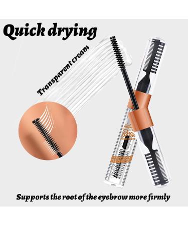 U-Shinein Brow Laminating Gel 12H Extreme Hold Eyebrow Gel Strong-Hold Clear-Drying and Water-Resistant Brow Gel Creates Laminated Brows Comb and Sculpt Brows Natural Finish LImitless Brow Looks Transparent Gel - Buy Online on GoSupps.com