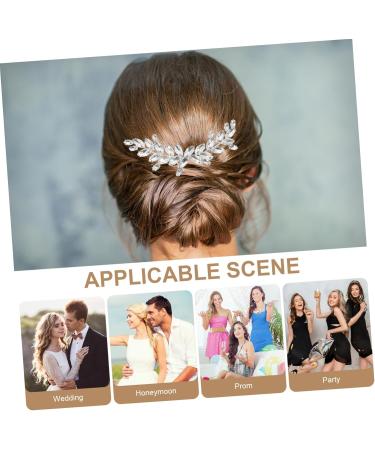 minkissy Hair Comb Womens Headpiece Girl Headpieces for Wedding Rhinestone Headpieces for Women Bride Headpieces for Wedding Rhinestone Side Comb Hair Women's Decorate Alloy Hair Side Comb - Buy Online on GoSupps.com