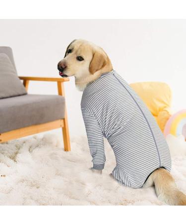 YeaPeeto One-Divider for Dogs - Relaxation Pajamas for Large & Medium Dogs | Anti-Lick Wound Protection Allergy Relief (4XL Gray) - Buy Online on GoSupps.com