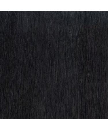 TESS One Piece Black Hair Extensions Clip in Real Hair Clip in Human Hair Extensions Clip in Hair Extension Real Human Hair 14 inch 1 Jet Black - Buy Online on GoSupps.com