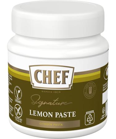 CHEF Lemon Paste - Vegan and Gluten Free - Culinary Aids Signature Range in Dough - 580g Jar - Buy Online on GoSupps.com