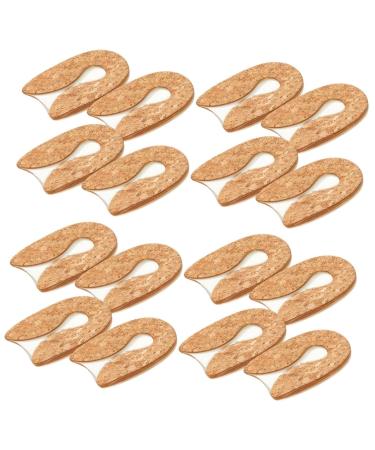 Gatuida 8 Pairs Transparent Heel Pad Miss Pu
