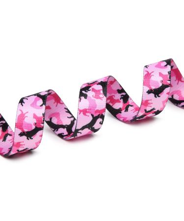 Suredoo Adjustable Dog Collar - Soft Comfort Nylon for Small to Large Dogs - Camo Pink (M: 33-55cm) - Buy Online on GoSupps.com