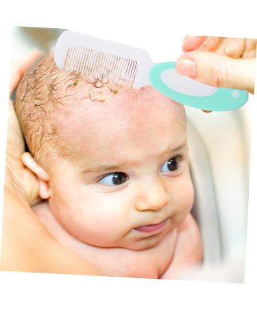 Toyvian 6 Pcs Baby Brush Set | Scalp Massager, Silicone Scrubber, Hair Cleansing Brush | Kids Wool Hair Brush, Hair Comb | Toddler Abs Light Green x3pcs, Medium x3pcs - Buy Online on GoSupps.com