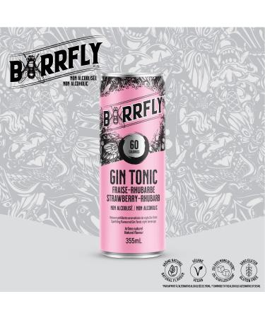 Barrfly Gin Tonic Strawberry-Rhubarb - Buy Online on GoSupps.com
