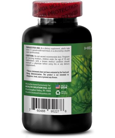 Klamath Blue Green Algae Capsules - Blue Green Algae - Boost The Immune System - Blue Green Algae - Blue Green Algae Supplement - Immune Support Supplement - Immune Booster - Blue Algae - 2B 60 Caps - Buy Online on GoSupps.com