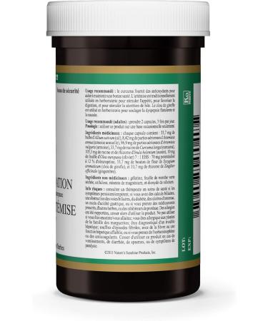 Nature's Sunshine Artemisia Combination 100 capsules - Buy Online on GoSupps.com