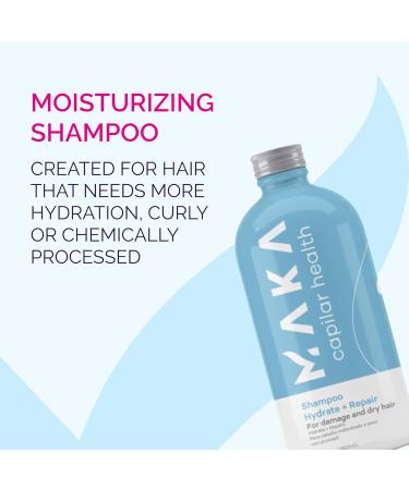 Maka Capillary Health Moisturizing Shampoo | Repair Damaged & Dry Hair | 16 Fl Oz - International Shipping Available - Buy Online on GoSupps.com