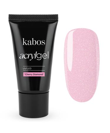 Kabos Kabos Gel Acrylique 2 en 1 UV/LED Cherry Diamond 30 g