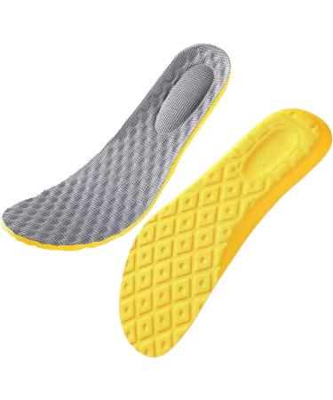 Buy Ultra Soft Shoe Inserts for Women & Men - Arch Support Insoles for Plantar Fasciitis Breathable & Sweat Absorbent Gel for Shock Absorption - Grey 36 - International Shipping Available - Buy Online on GoSupps.com