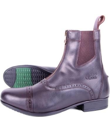 AK Hi Tec AKRS-6051-03 Full Grain Leather Riding Boots with Zip & Air System Technology - Brown 40 EU | International Shipping Available - Buy Online on GoSupps.com
