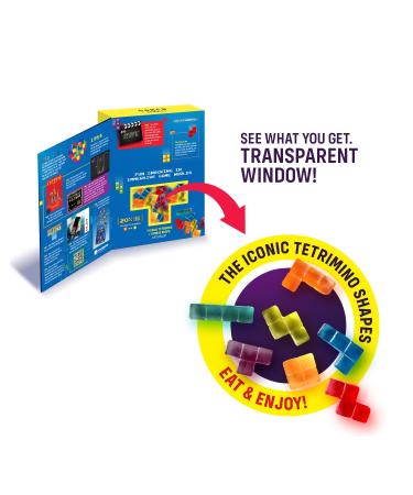 Powerbears Gamer Rubber Gift Box - Tetris Shaped Gummy Bears with 20% Fruit Juice & Vitamins | 8 Fruity Flavors | 250g - Buy Online on GoSupps.com