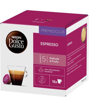  NESCAFE DOLCE GUSTO Nescaf Dolce Gusto Espresso - Coffee - 96 Capsules (Pack of 6 boxes x 16) - Buy Online on GoSupps.com
