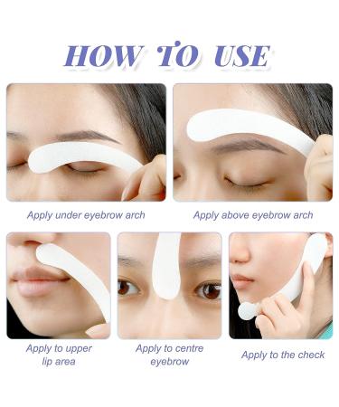 400 Piece Eyebrow & Facial Hair Removal Strips for Women & Men - Home & Travel Kit - Buy Online on GoSupps.com