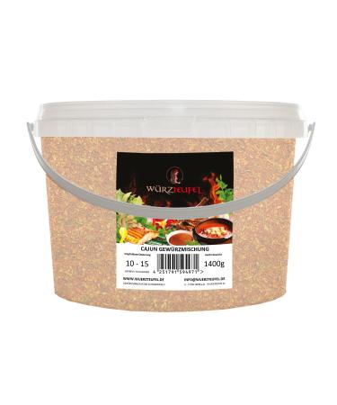 Cajun M lange d' pices pour pr parer des plats au gombos et au jambalaya. Seau PE 1400 g (1 4 kg)