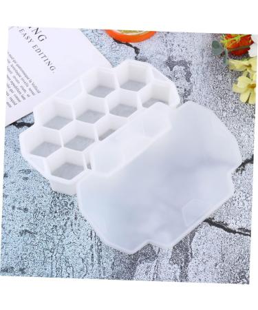 Zerodeko 2pcs 12 Silicone Molds Silicone Ice Cube Trays with Lid Cat Mug 12 Grids Ice Mold Ice Cubes Ice Box 13X9 CM White - Buy Online on GoSupps.com