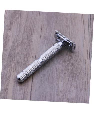 Frcolor 2-Part Razor for Men | Steel Shaver & Bald Head Razor - Safe & Efficient Afeitar para Hombres - Buy Online on GoSupps.com