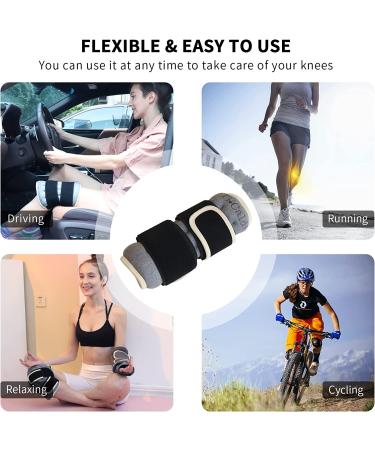 Ti Caldi Microwave Heating Pad - Natural Hot/Cold Therapy for Knee, Muscle, Joints, Back, Neck, Shoulder - Portable & Reusable - Buy Online on GoSupps.com