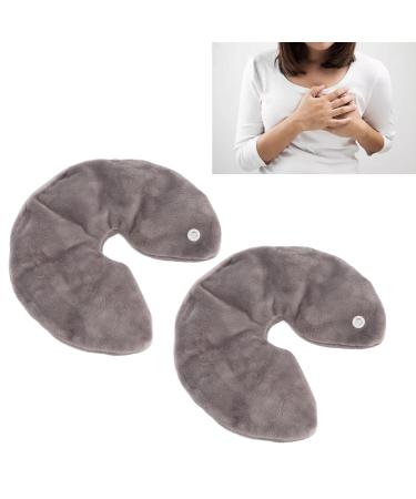 2-Part Breast Packs with Soft Covers - Hot Cold Gel Pads for Relaxation Pain Relief & Increased Milk Production | International Shipping - Buy Online on GoSupps.com