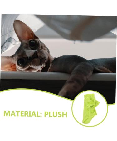 Yardwe Pet Clothing: Warm Kitten & Puppy Outfits - Soft & Skin-Friendly Sweaters for Winter (30x30 cm Light Green) - Buy Online on GoSupps.com