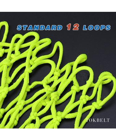TOKBELT Heavy Duty Basketball Net - All Weather Replacement Part for Standard 12 Loops Rim - Indoor/Outdoor Use - Buy Online on GoSupps.com