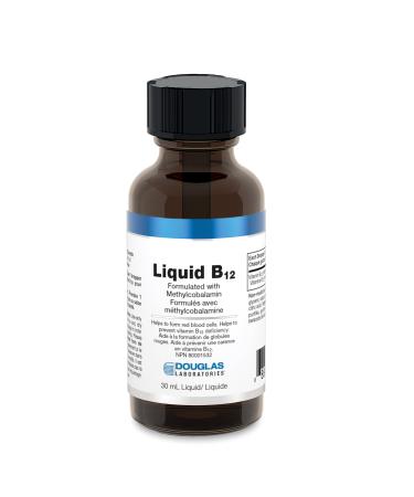 Douglas Laboratories - Liquid B12 (Formulated with Methylcobalamin) - Helps to Form Red Blood Cells and Prevent Vitamin B12 Deficiency - 30 ml Liquid