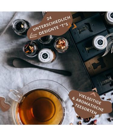 My Pleasure Tea Advent Calendar 2023 | 24 Fine Teas for 100 Cups | Perfect Christmas Gift for Tea Lovers & Connoisseurs - Buy Online on GoSupps.com