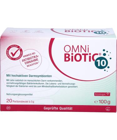 Omni Biotic 10 20 St. Portion bag