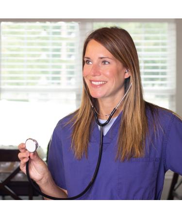 MABIS Adult Dual Head Stethoscope - Large Diaphragm for High/Low Frequencies - 22 Inch Y Tubing - Purple - Buy Online on GoSupps.com