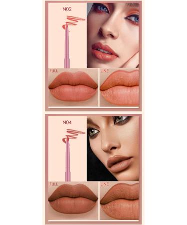  JUDEWY Lip Liner - Lip Liner Stain Face Makeup 20 colors available Lip color Rich and smooth application (P05) - Buy Online on GoSupps.com