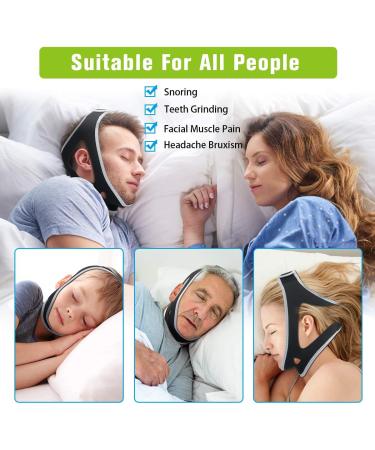 FOJOC Anti Snoring Chin Strap - Advanced Solution for Men and Women - Buy Online on GoSupps.com