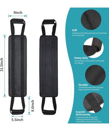 XJFLLXW 31.5 Inch Lift Belt Transfer Sling for Elderly & Disabled - Safe Standing Aid Wheelchair Lift Belt for Patient Care - Buy Online on GoSupps.com