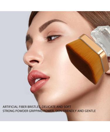 Base Powder Brush Gentle Apply Face Makeup Brush Strong Powder Grip Exquisite Comfortable Grip for Daily Use - Buy Online on GoSupps.com
