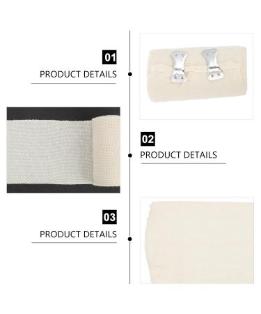 4 Rolls Elastic Band Gauze Sports Tape - Durable Nylon Protection for Athletes | International Shipping Available - Buy Online on GoSupps.com