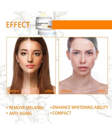  GNAUMORE Turmeric Repair Cream Turmeric Moisturizing Cream Turmeric Face Cream Turmeric Face Cream Turmeric Brightening Cream Repair and brighten skin Anti-Dryness Face Cream 50g - Buy Online on GoSupps.com