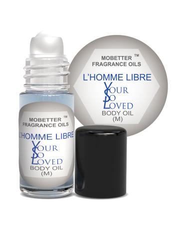 MOBETTER FRAGRANCE OILS L'Homme Libre Your So Loved 1 Oz Perfume Fragrance Body Oil for Men