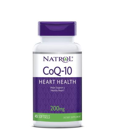 Natrol CoQ-10 200 mg 45 Softgels